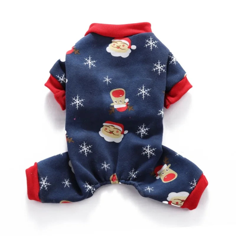 Pet Harmony Supplies Christmas Dog Costume Reindeer Santa