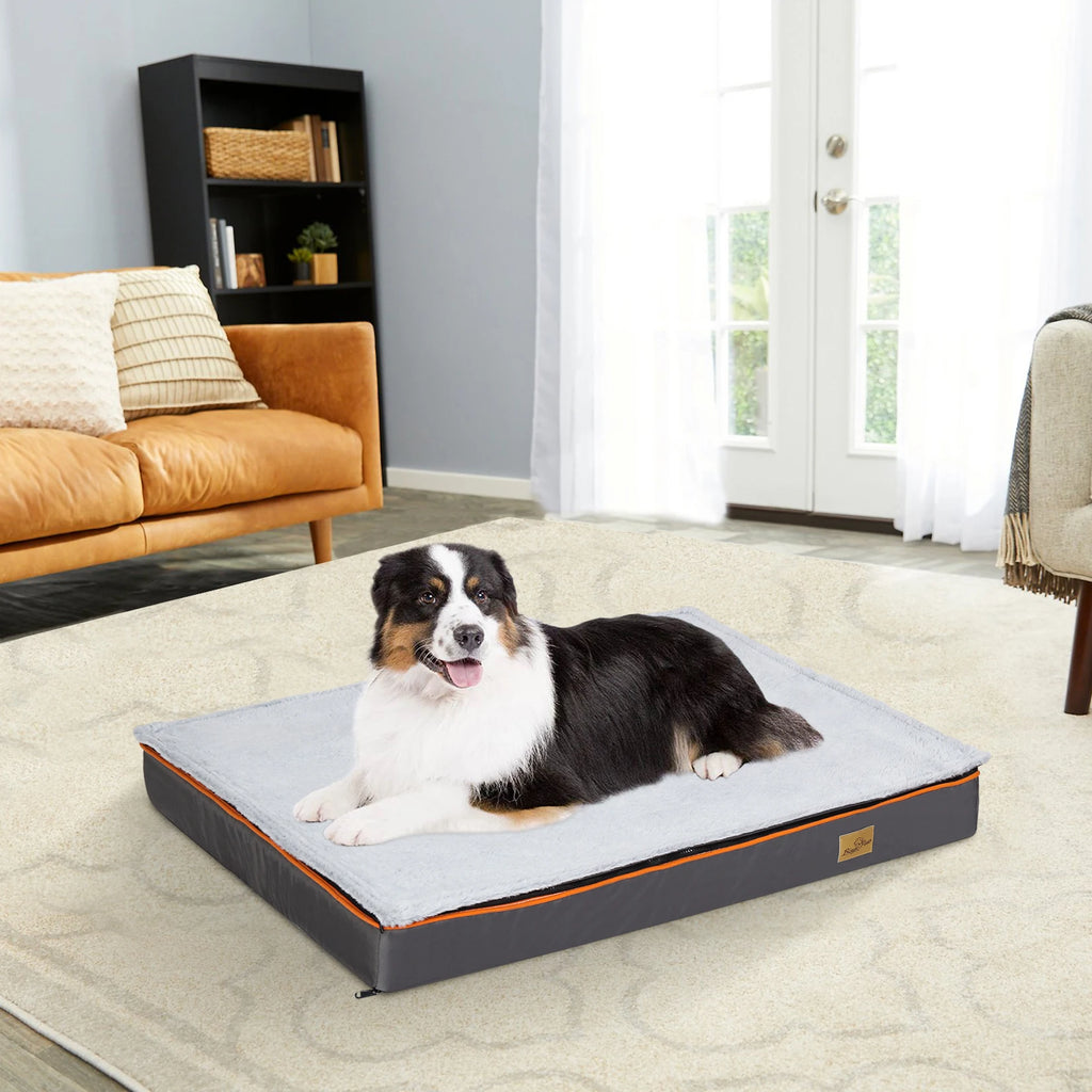 Pet Harmony Supplies Orthopedic Dog Bed With Washable Cover