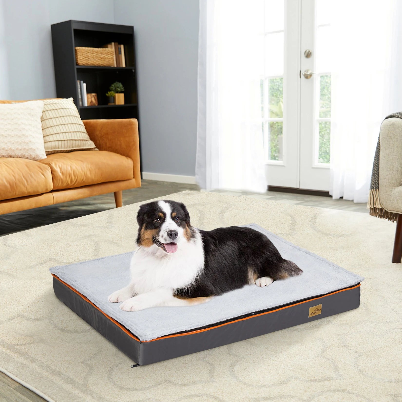 Pet Harmony Supplies Orthopedic Dog Bed With Washable Cover