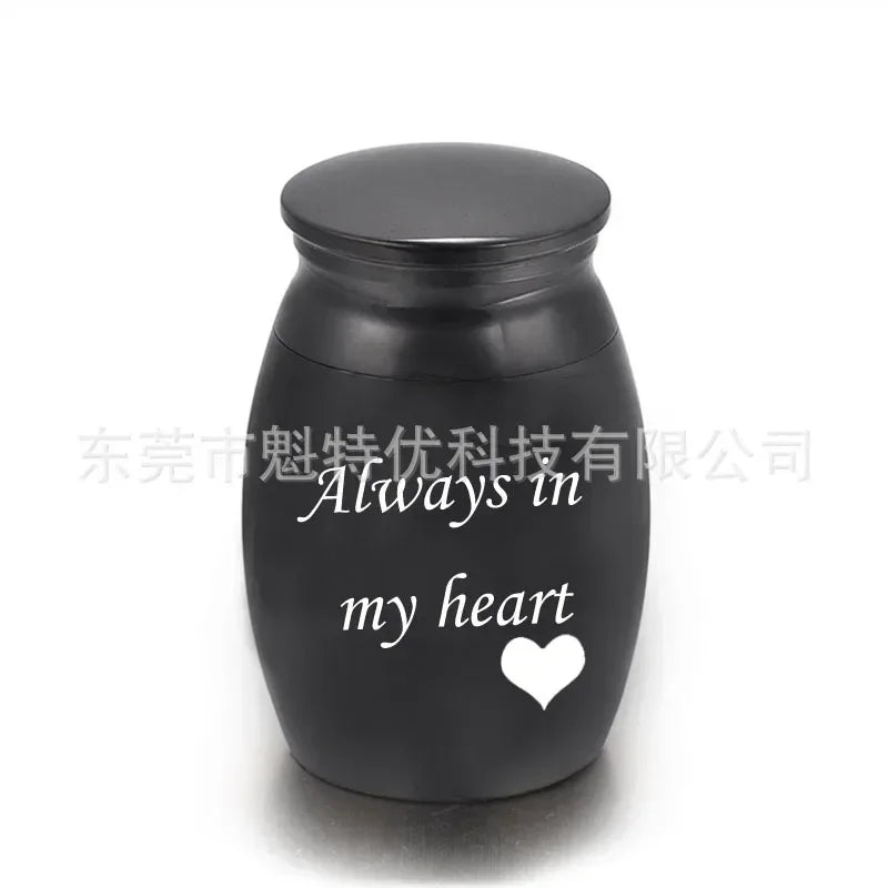 Hign-concerned Stainless Steel Pet Urn Memorial Keepsake