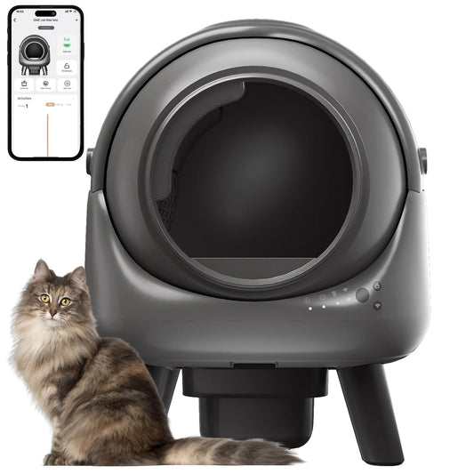 Pet Harmony Supplies Self Cleaning Litter Box Multi Cat