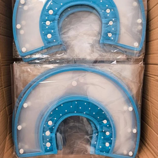 Closure Adjustable Pet Cone Collar For Dogs And Cats Recovery