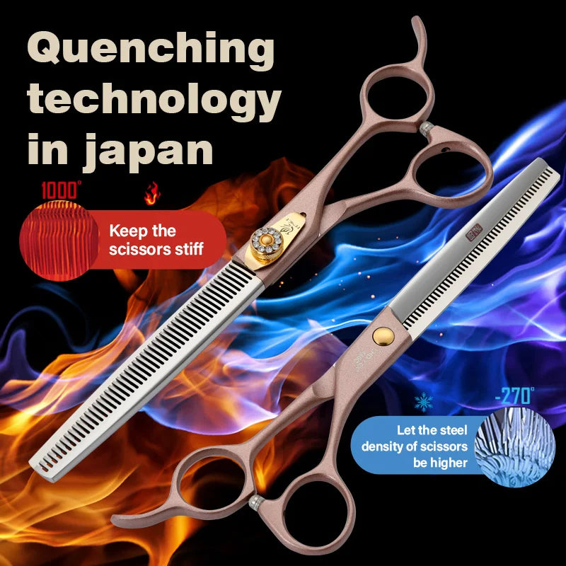 Fenice JP440C Thinning Scissors For Pets 35 Percent Thinning Rate