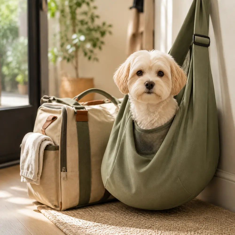 Pet ready for travel and everyday adventures